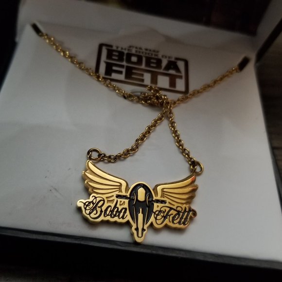 Star Wars Boba Fett Pendant Necklace - Picture 3 of 8